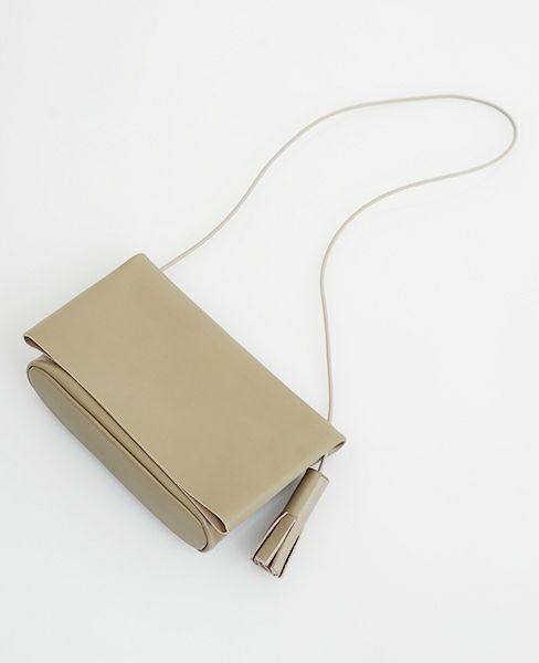Building Block.FOLD MESSENGER IN TAUPE[TAUPE]