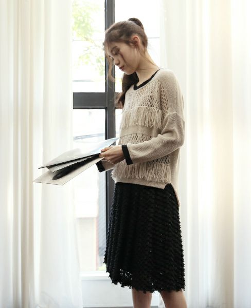 SWANLAKE.プルオーバー[beige]