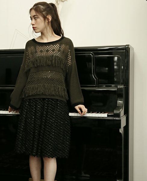 SWANLAKE.プルオーバー[khaki]