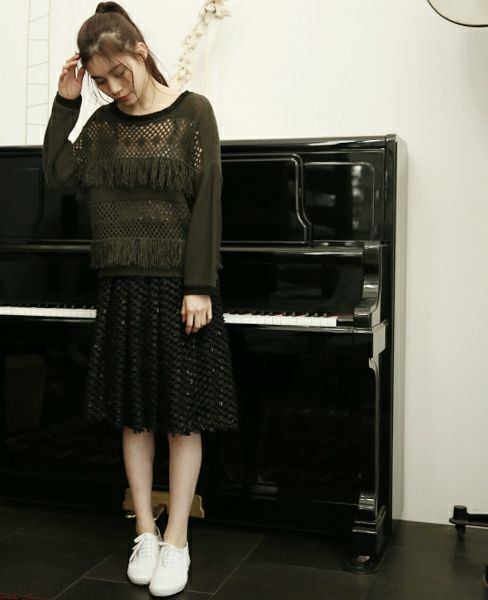 SWANLAKE.プルオーバー[khaki]