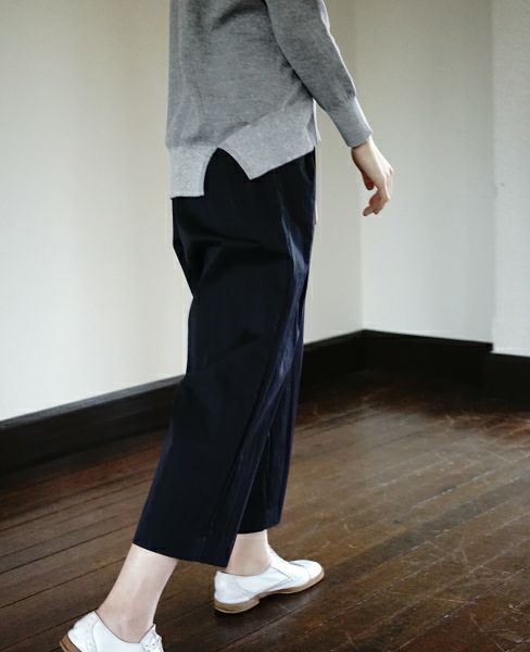 STUDIO NICHOLSON.SN-615-PICCOLO-GREYMELANGE-knit