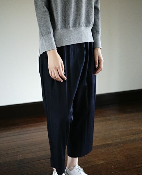 STUDIO NICHOLSON.SN-615-PICCOLO-GREYMELANGE-knit