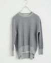 STUDIO NICHOLSON.SN-615-PICCOLO-GREYMELANGE-knit