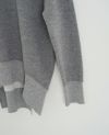 STUDIO NICHOLSON.SN-615-PICCOLO-GREYMELANGE-knit