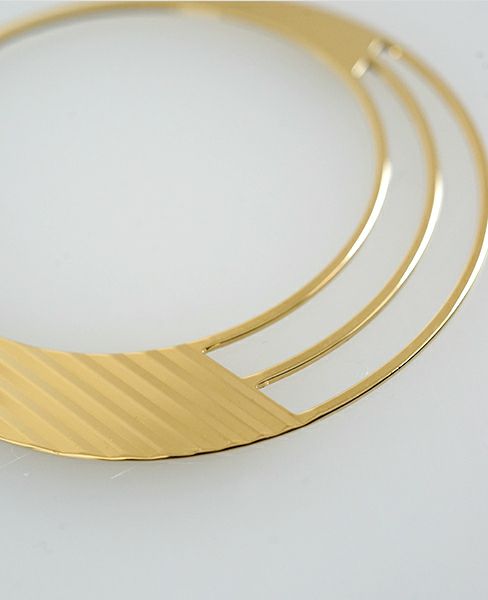 ANNETHOMAS.RONDE CARRE CIRCLE BRACELET