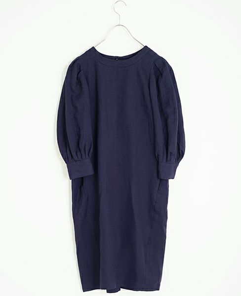 SI-HIRAI.DRESS NAVY(CHSS16-3316)