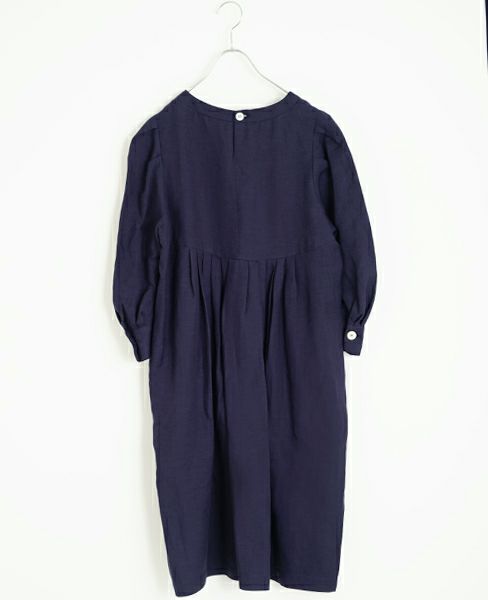 SI-HIRAI.DRESS NAVY(CHSS16-3316)