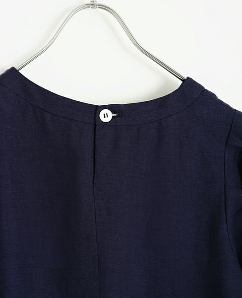 SI-HIRAI.DRESS NAVY(CHSS16-3316)