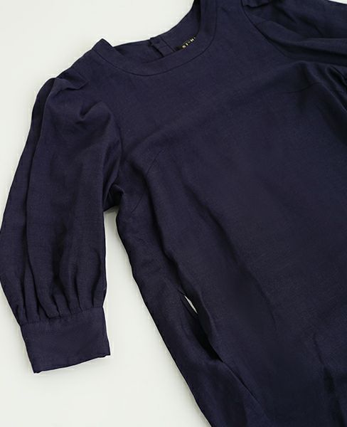 SI-HIRAI.DRESS NAVY(CHSS16-3316)