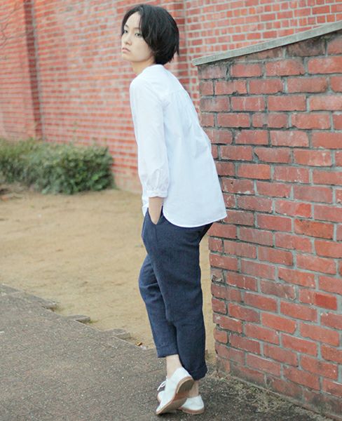 SI-HIRAI.BLOUSE WHITE(CHSS16-3119)