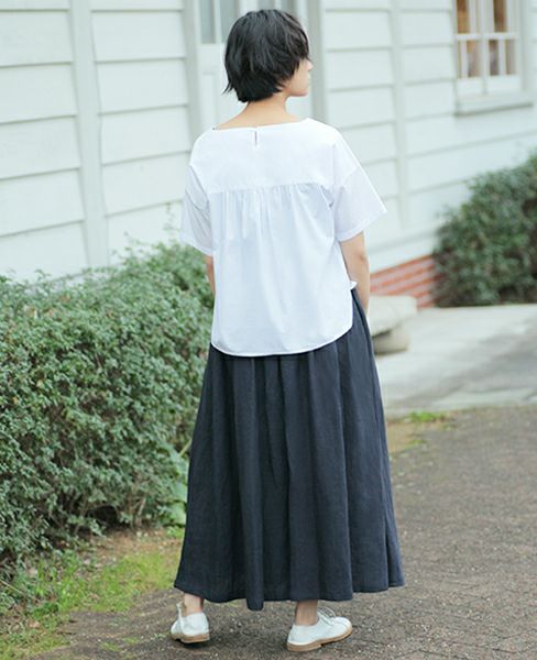SI-HIRAI.BLOUSE WHITE(CHSS16-3117)