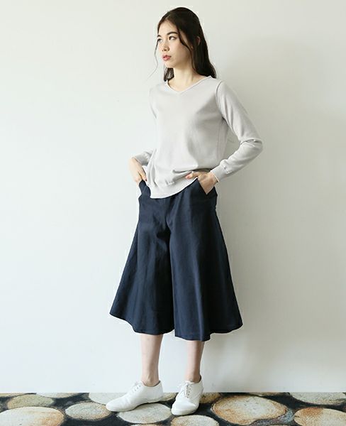 SI-HIRAI.CULOTTE NAVY(CHSS16-3331)