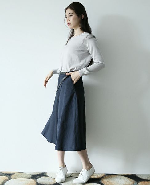 SI-HIRAI.CULOTTE NAVY(CHSS16-3331)