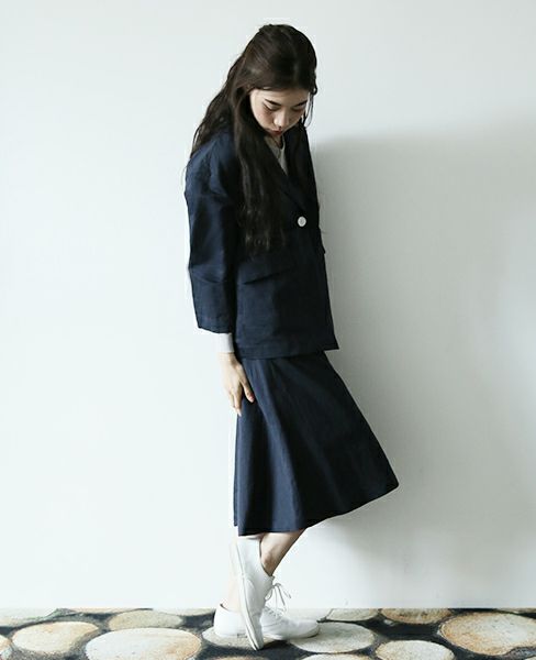 SI-HIRAI.CULOTTE NAVY(CHSS16-3331)