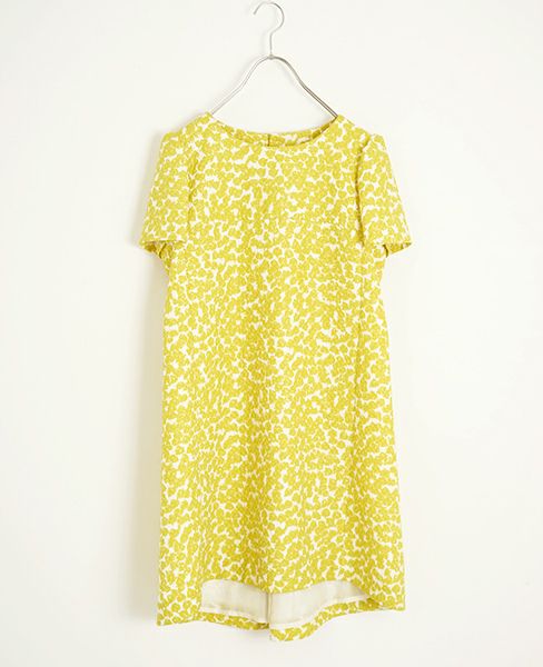 JUN OKAMOTO.[RO-33159]ミモザで出来たようなワンピース(YELLOW)
