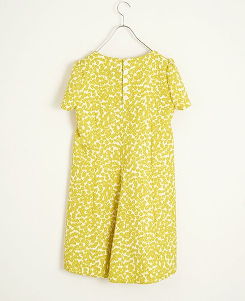 JUN OKAMOTO.[RO-33159]ミモザで出来たようなワンピース(YELLOW)