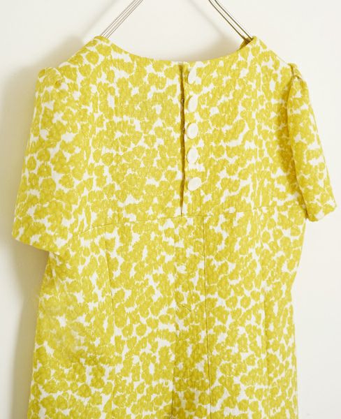 JUN OKAMOTO.[RO-33159]ミモザで出来たようなワンピース(YELLOW)