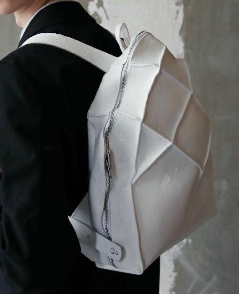 KAGARI YUSUKE.ヴェシカピスキス リュック[w15-02-white]