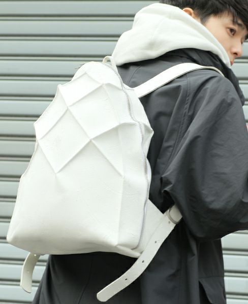 KAGARI YUSUKE.ヴェシカピスキス リュック[w15-02-white]