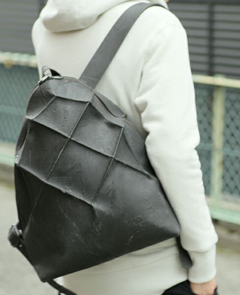 KAGARI YUSUKE.ヴェシカピスキス リュック[w15-02-black]