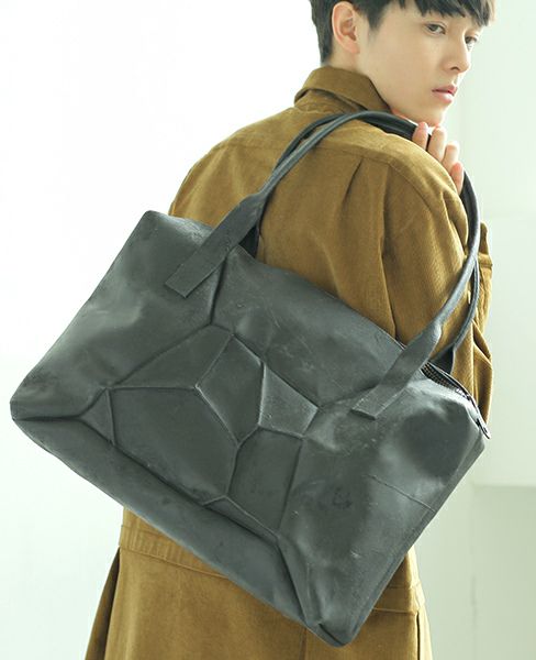 KAGARI YUSUKE.ボロノイ ボストン[w15-06-black]