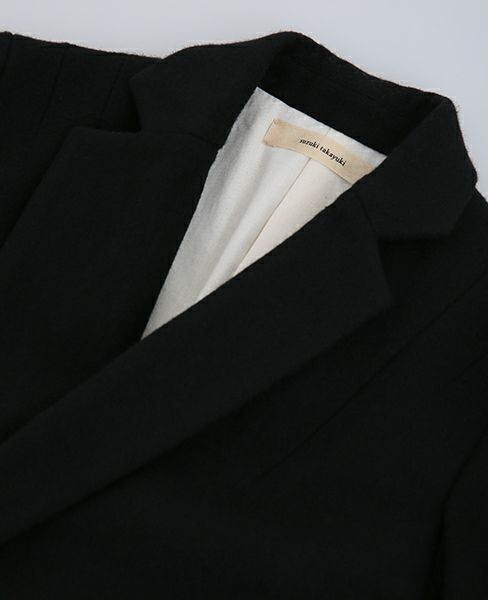 suzuki takayuki.スズキタカユキ.jacket coat [black]