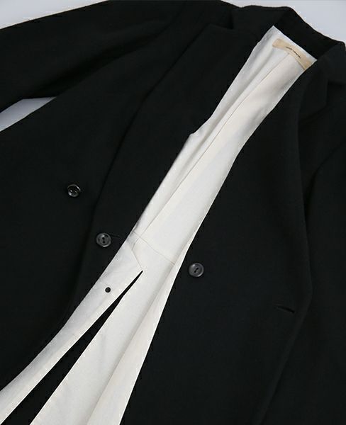 suzuki takayuki.スズキタカユキ.jacket coat [black]