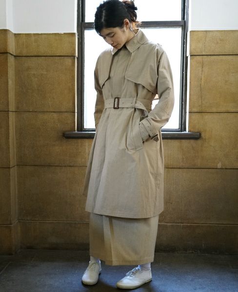 suzuki takayuki.スズキタカユキ.trench coat [nude]