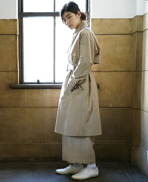 suzuki takayuki.スズキタカユキ.trench coat [nude]