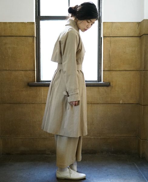 suzuki takayuki.スズキタカユキ.trench coat [nude]