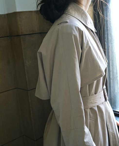 suzuki takayuki.スズキタカユキ.trench coat [nude]