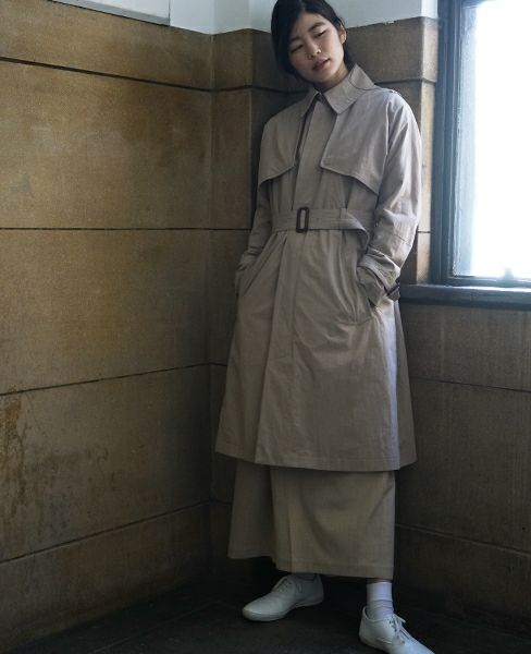 suzuki takayuki.スズキタカユキ.trench coat [nude]