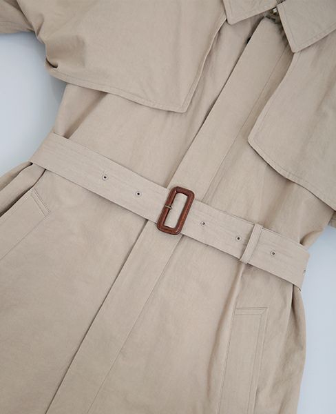 suzuki takayuki.スズキタカユキ.trench coat [nude]