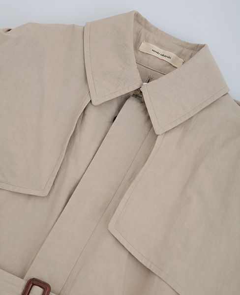 suzuki takayuki.スズキタカユキ.trench coat [nude]