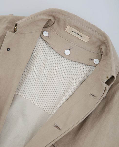 suzuki takayuki.スズキタカユキ.trench coat [nude]