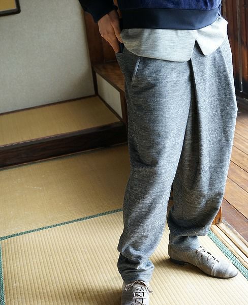 ohta.gray pants[16aw-pt-00G]