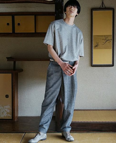 ohta.gray pants[16aw-pt-00G]