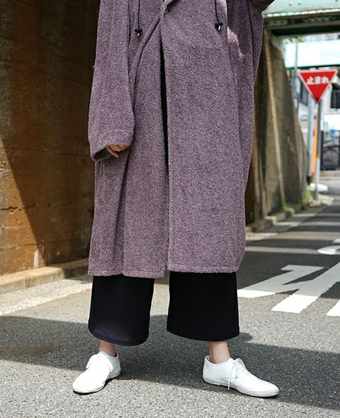 hatra ハトラ.GOWN COAT[PURPLE]_
