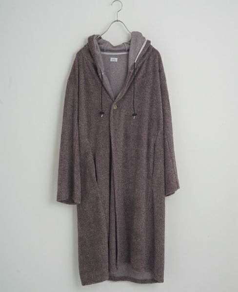 hatra ハトラ.GOWN COAT[PURPLE]_