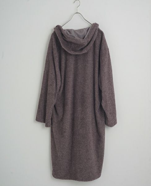 hatra ハトラ.GOWN COAT[PURPLE]_
