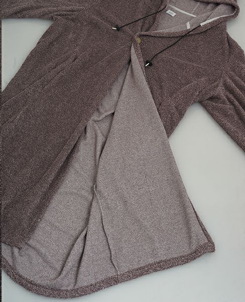 hatra ハトラ.GOWN COAT[PURPLE]_