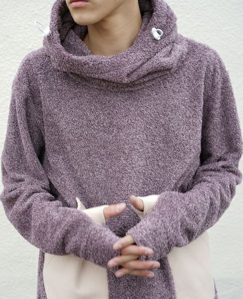 hatra.PULLOVER HOODIE [PURPLE]_