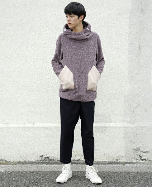 hatra.PULLOVER HOODIE [PURPLE]_