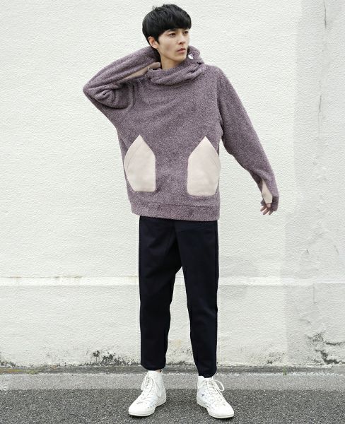 hatra.PULLOVER HOODIE [PURPLE]_