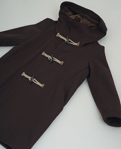 hatra.TOGGLE COAT [PURPLE]_