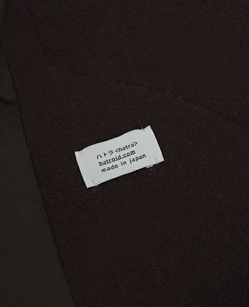 hatra.TOGGLE COAT [PURPLE]_