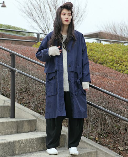 HENRIK VIBSKOV.ZOOM COAT[ULTRAMARINE]_