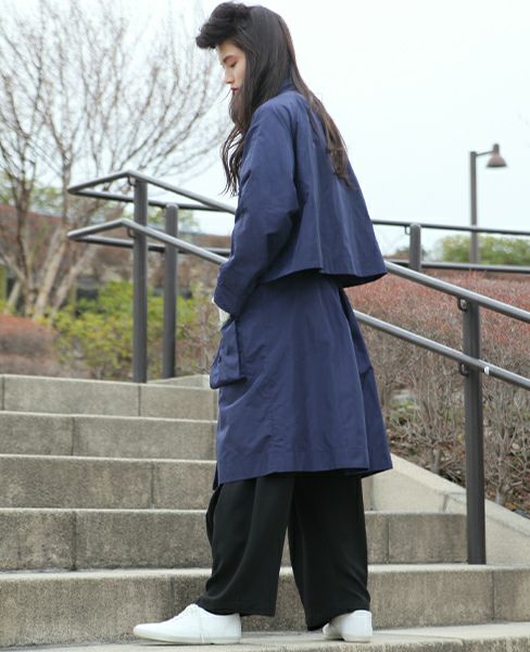 HENRIK VIBSKOV.ZOOM COAT[ULTRAMARINE]_