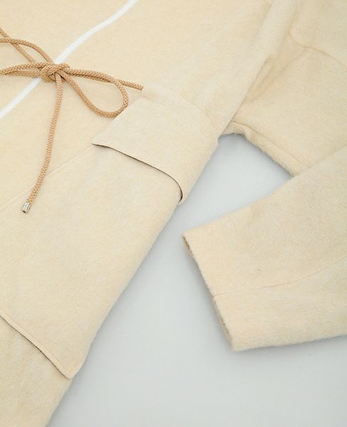 Edwina Hoerl .HOODED COAT [EH33C-02 A.off white]_