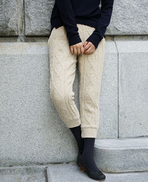 SWANLAKE.7分丈フィッシャーマンパンツ[beige]